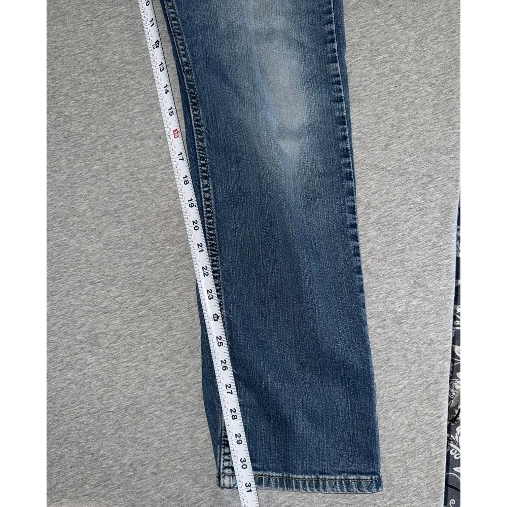 Levi 513 Jeans Mens Womens 32x32 Medium Wash Slim Fit Straight Leg Buttery Soft